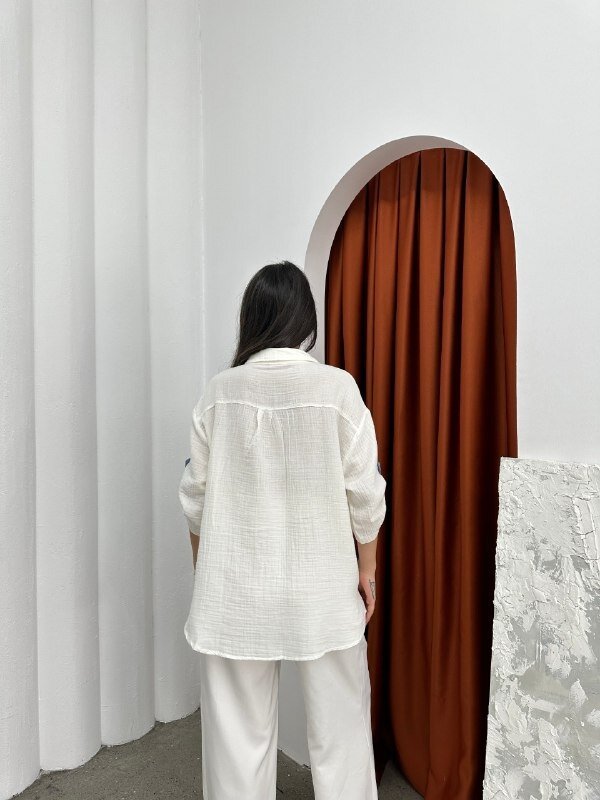 Cebi Kot Detaylı Gömlek