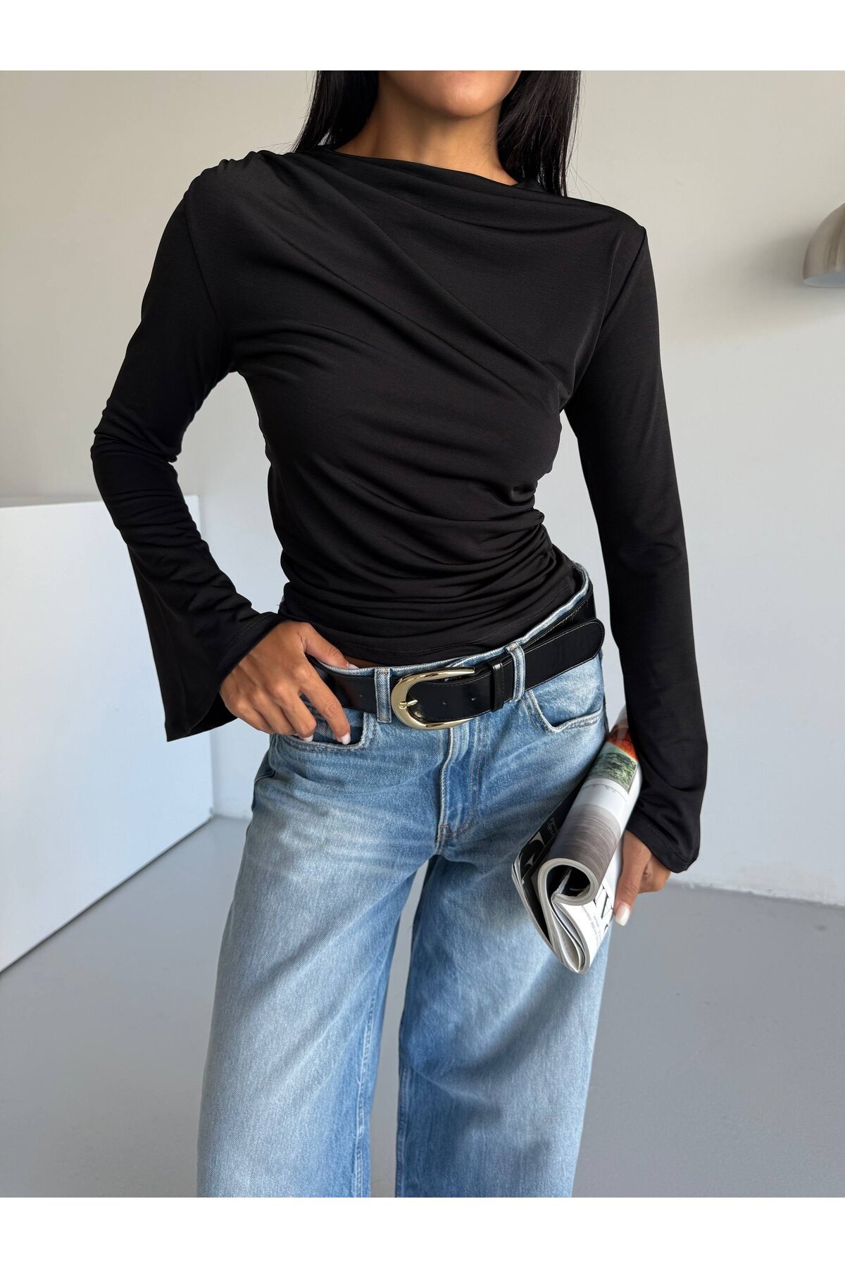 Kol Detay Sandy Bluz