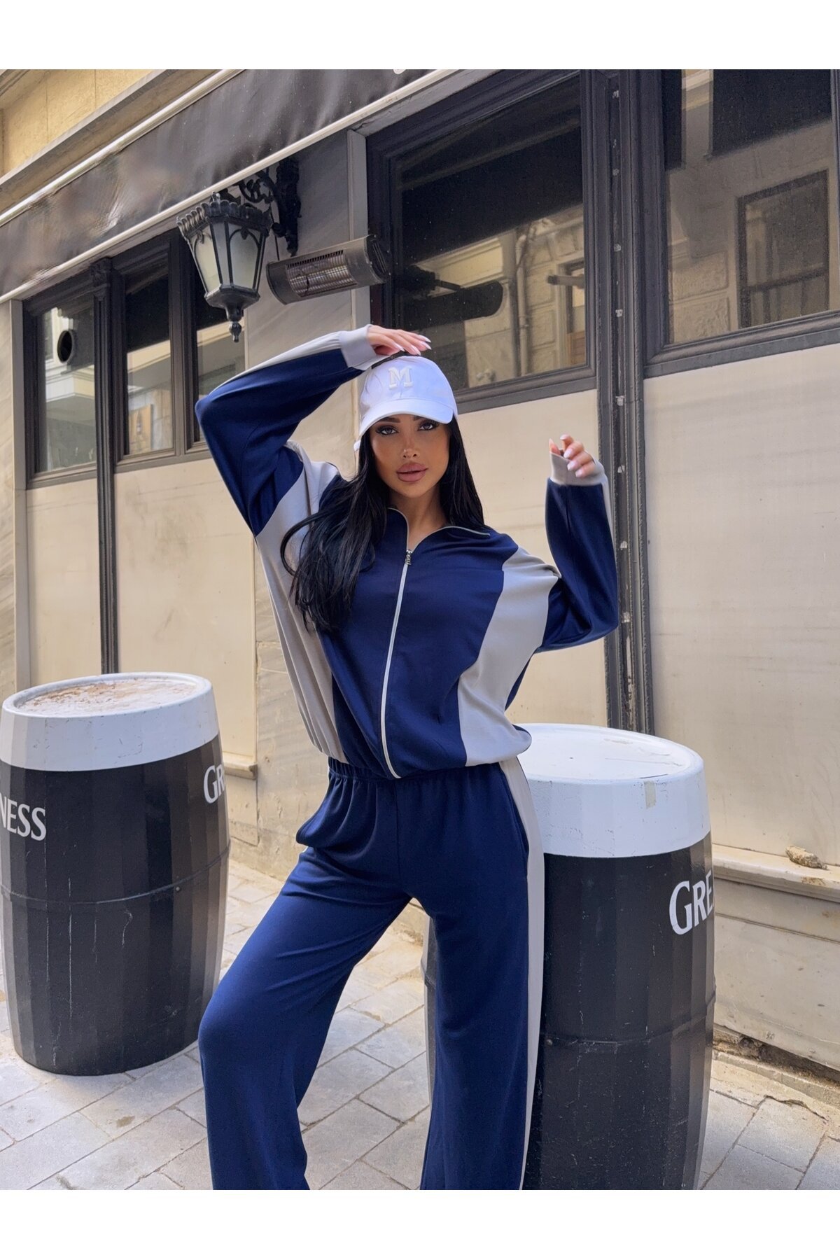 Modal Kumaş Bloklu Mevsimlik Alt Üst Takım