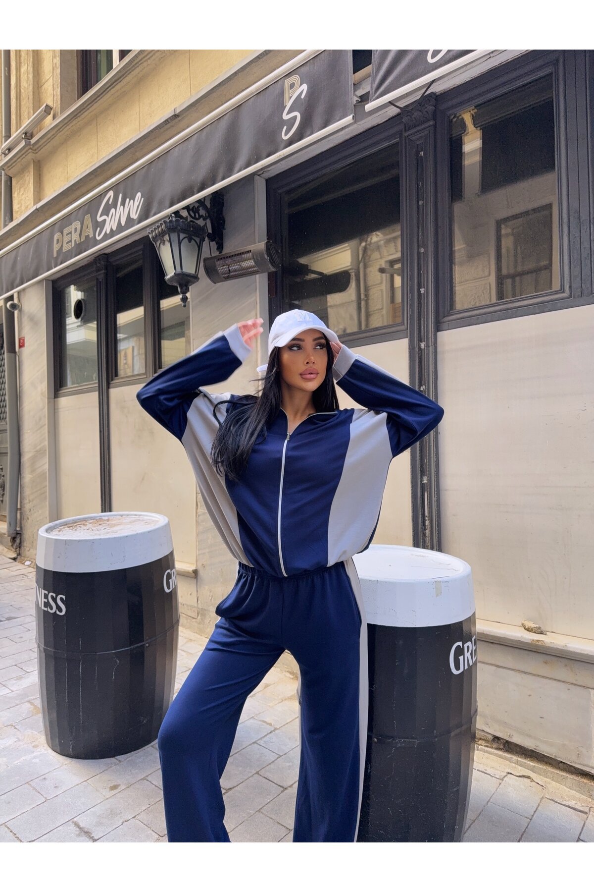 Modal Kumaş Bloklu Mevsimlik Alt Üst Takım