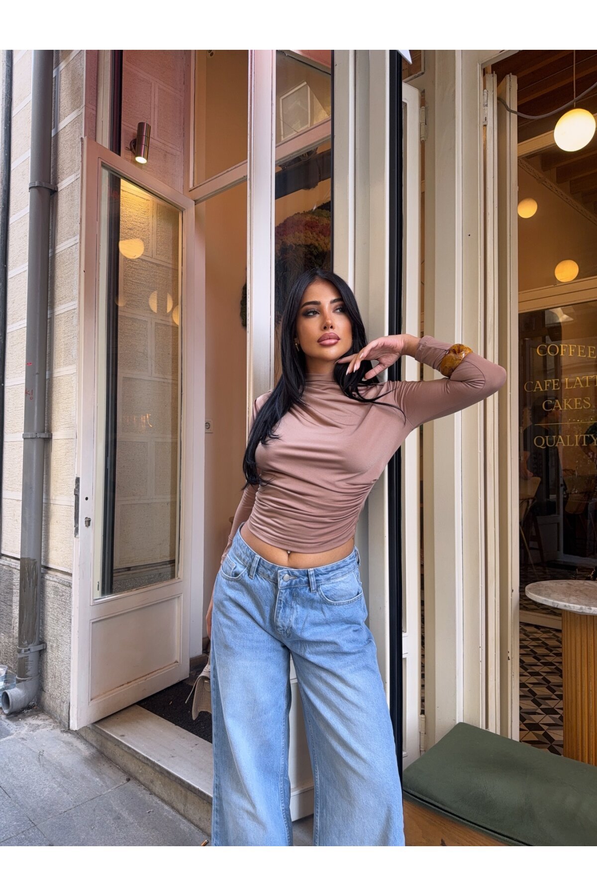 Yarım Balıkçı Vizon Sandy Bluz