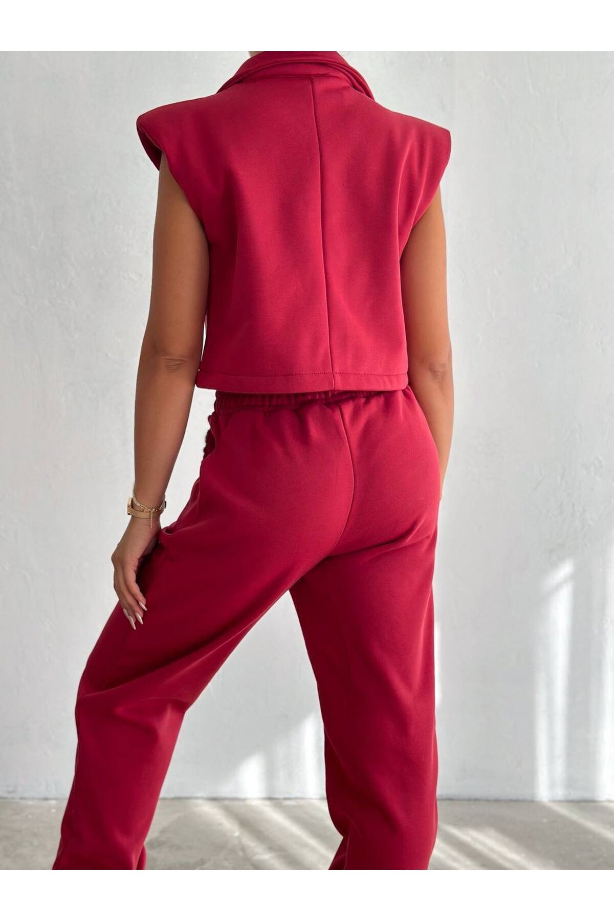 Yelek Eşofman Alt Üst Takım