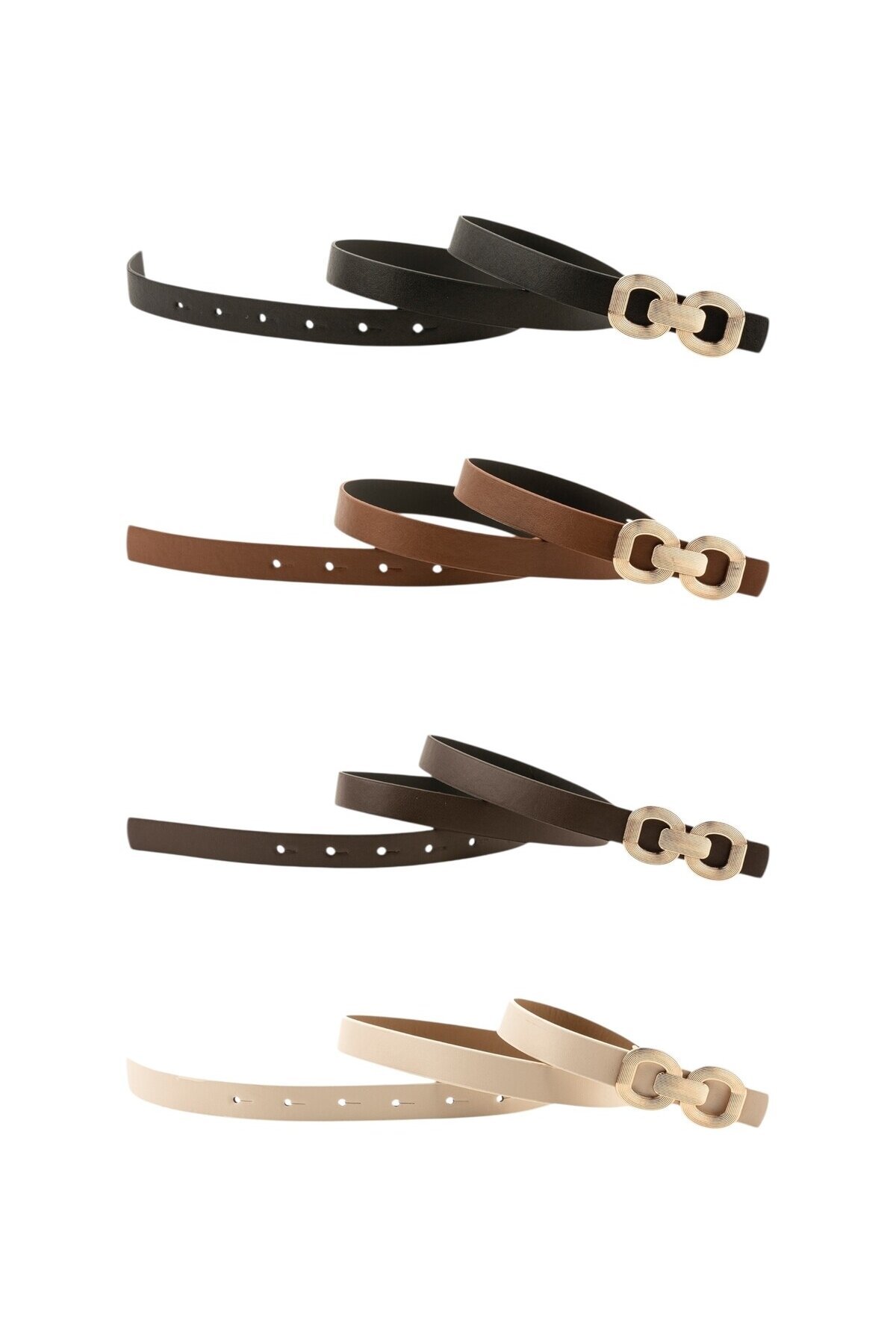 Bağ Tokalı 4 LÜ set Kadın Kemeri