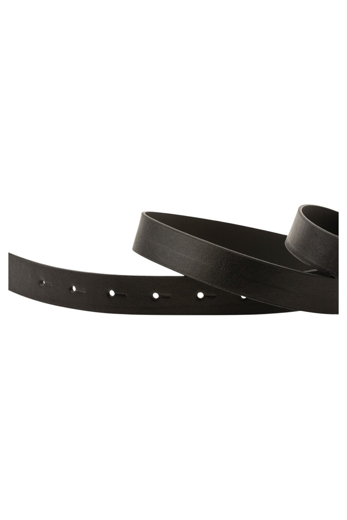 Çift Kare Tokalı İkili Set Siyah_Taba Kadın Kemer