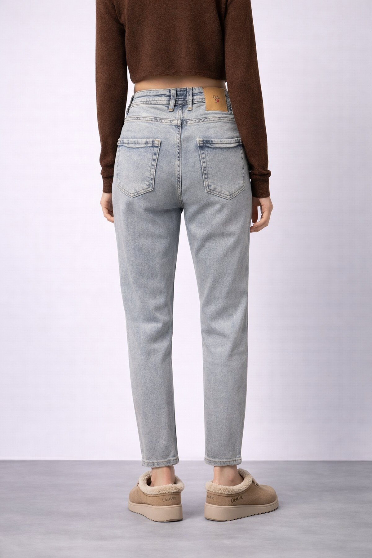 Dar Paça Kadın Jean