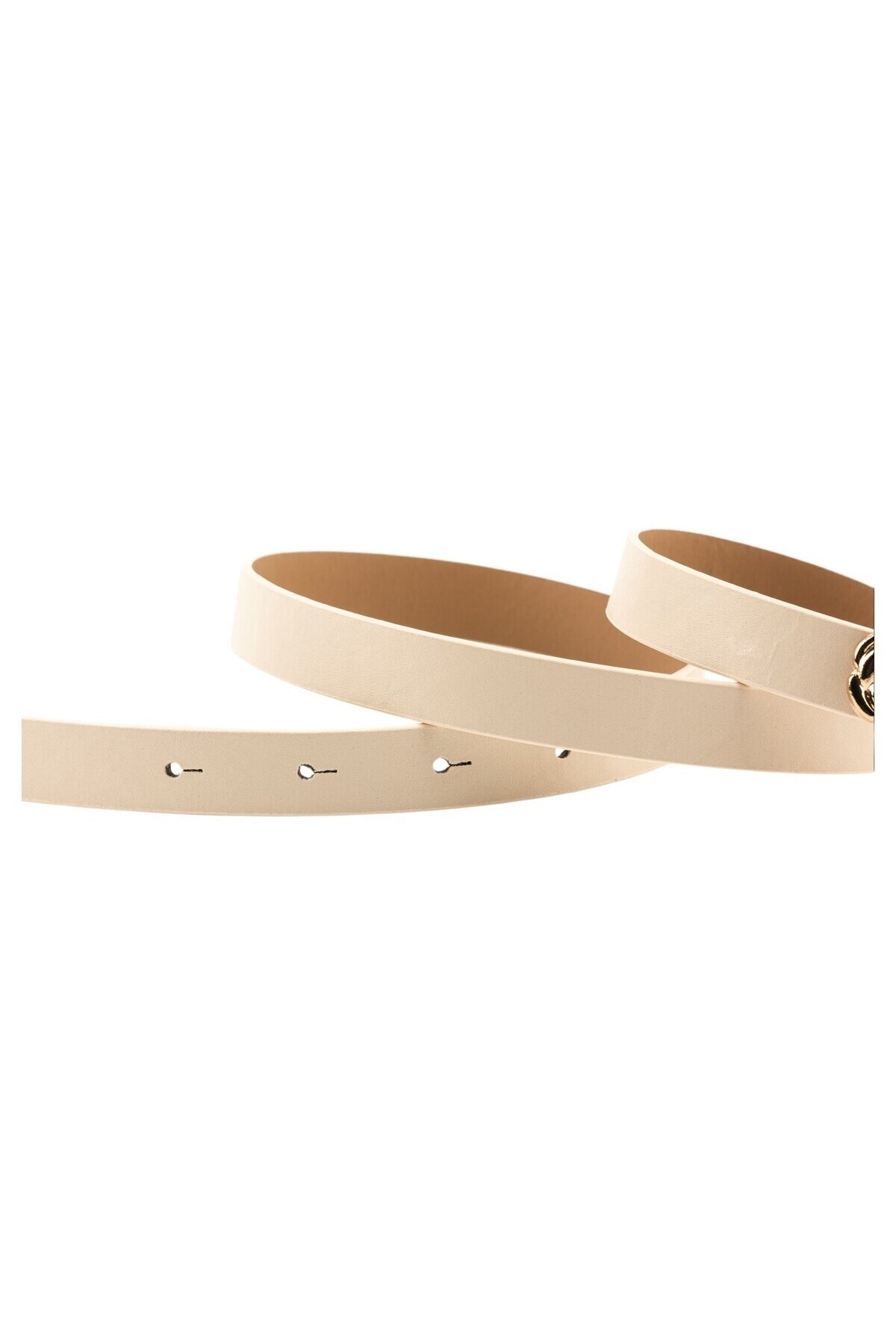 GÜL Tokalı Bej Kadın Kemeri