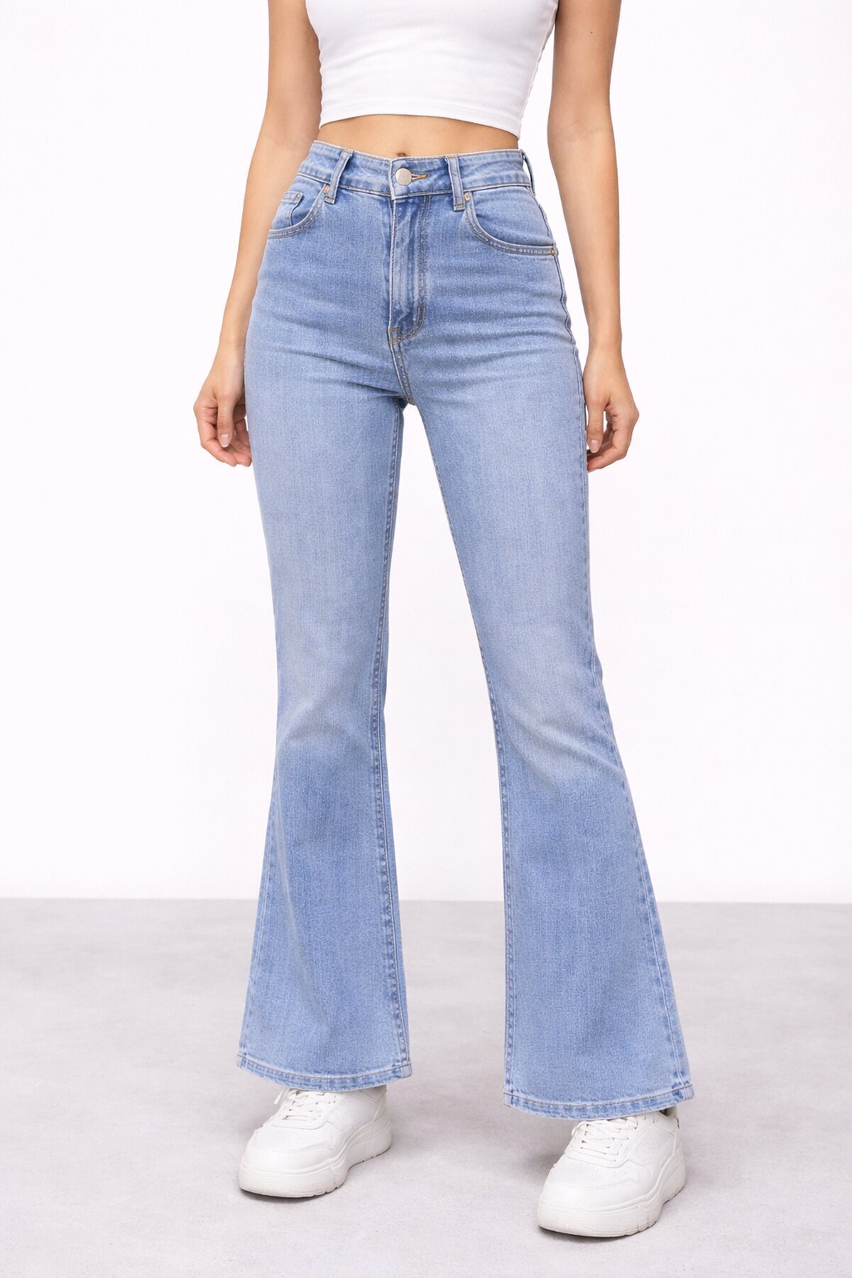 İspanyol Paça Esnek Jean