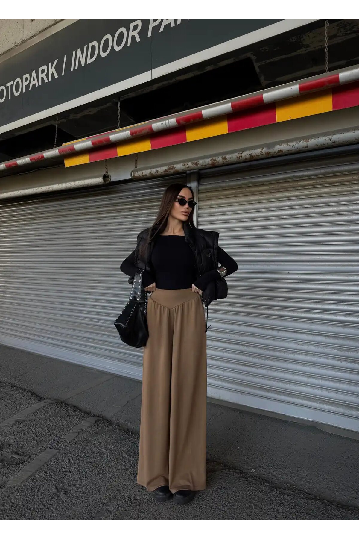 İspanyol Paça Oysho Kumaş Pantolon