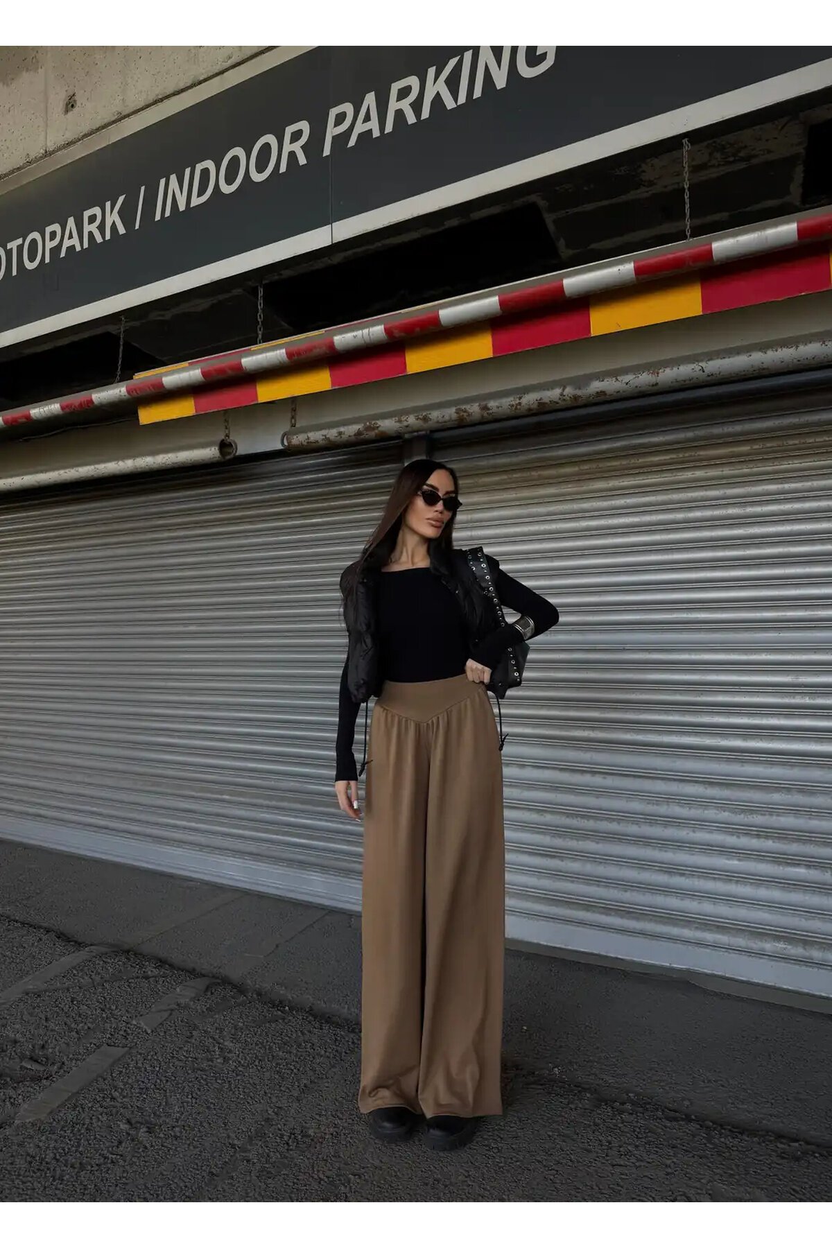 İspanyol Paça Oysho Kumaş Pantolon