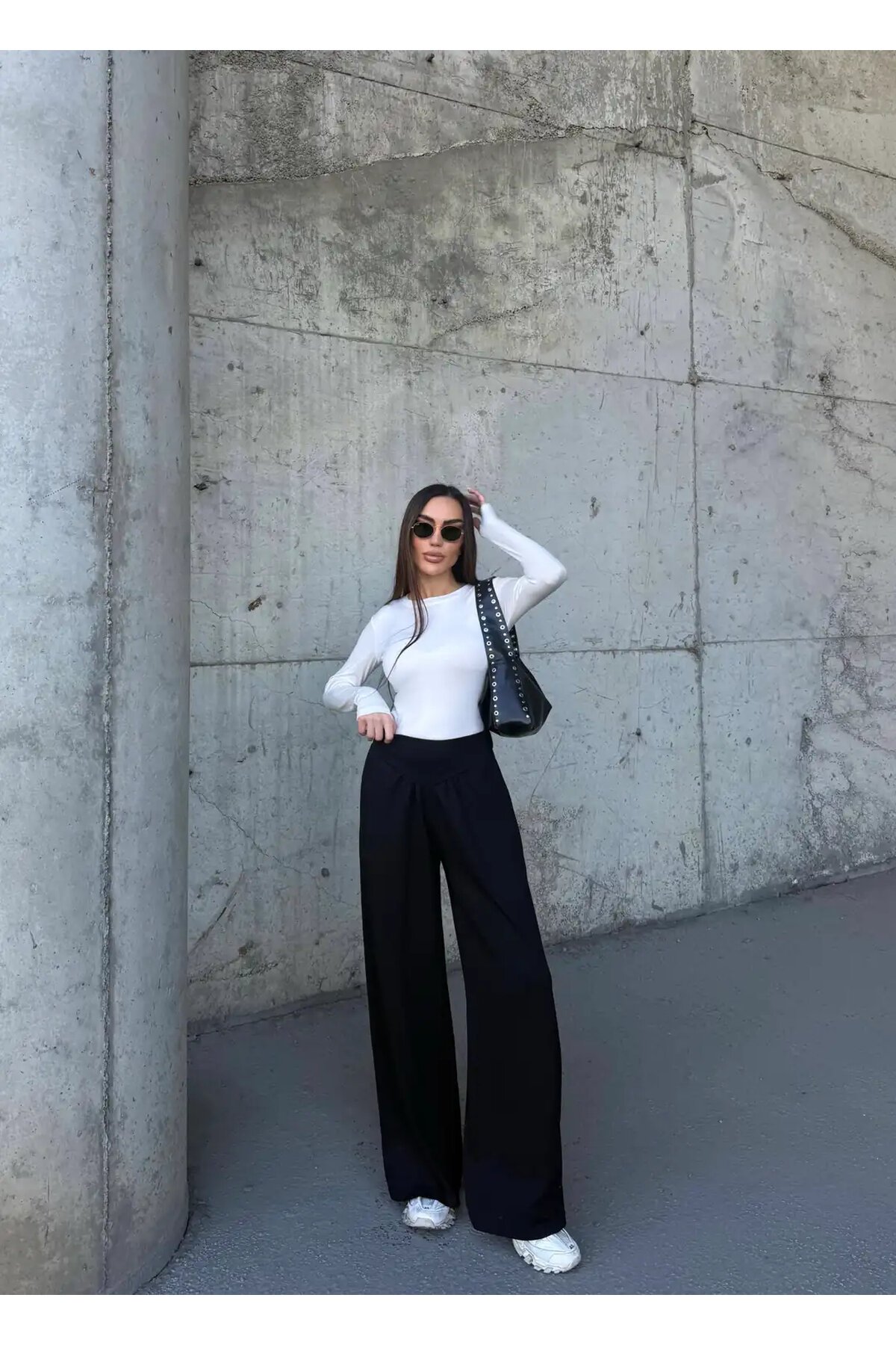 İspanyol Paça Oysho Kumaş Pantolon