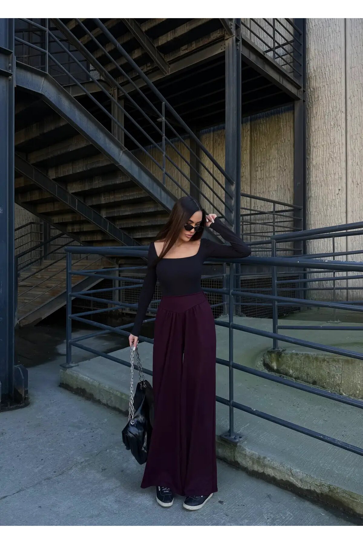 İspanyol Paça Oysho Kumaş Pantolon