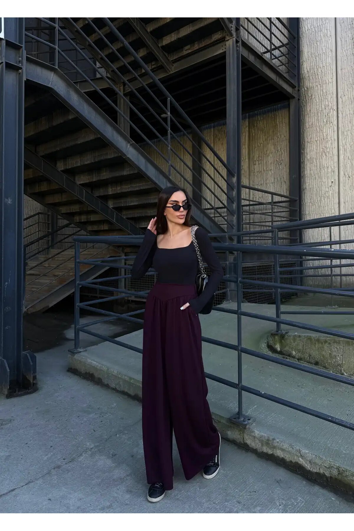 İspanyol Paça Oysho Kumaş Pantolon