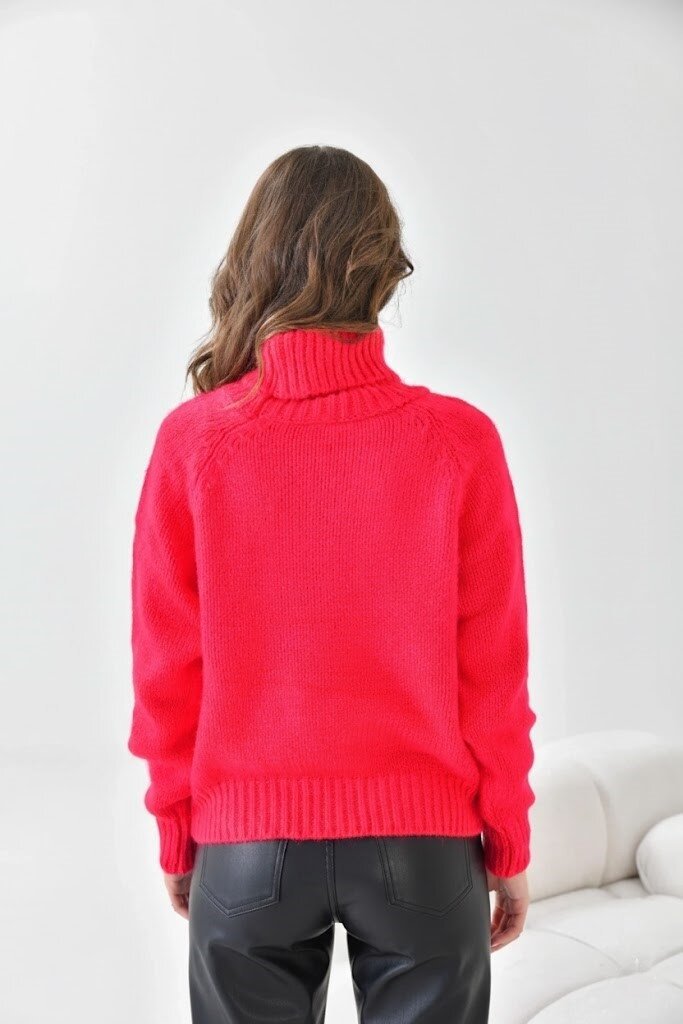 Kadın Balıkçı Yaka Kaşkorse Triko Kazak