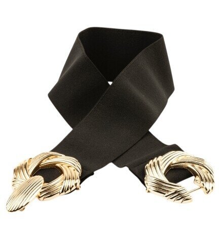 Kadın Burgu Tokalı Lastikli Kemer 20094