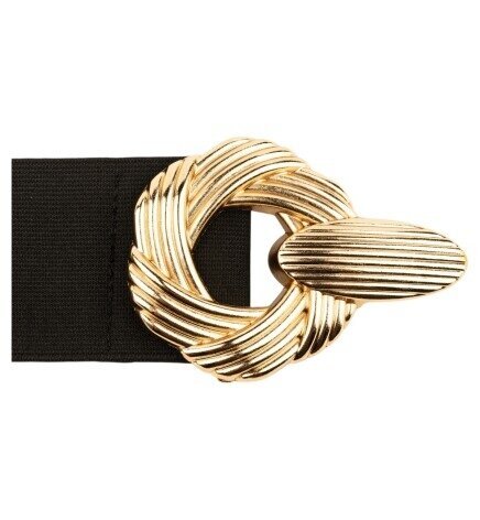 Kadın Burgu Tokalı Lastikli Kemer 20094