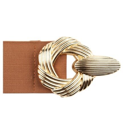 Kadın Burgu Tokalı Lastikli Kemer 20094