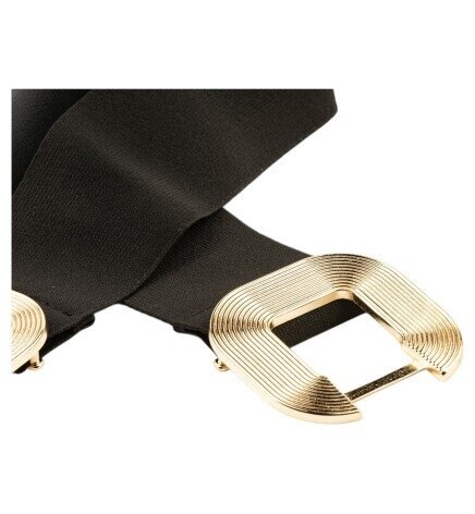 Kadın Çizgili Tokalı Lastikli Kemer 20101