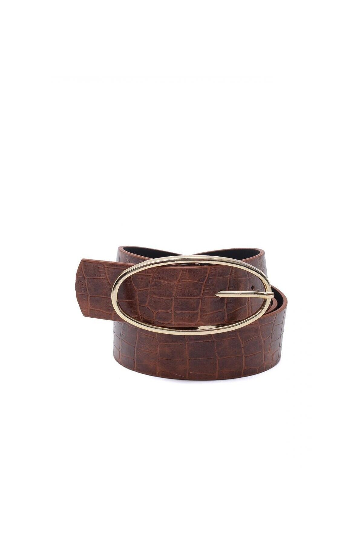 Kadın Oval Tokalı Kemer