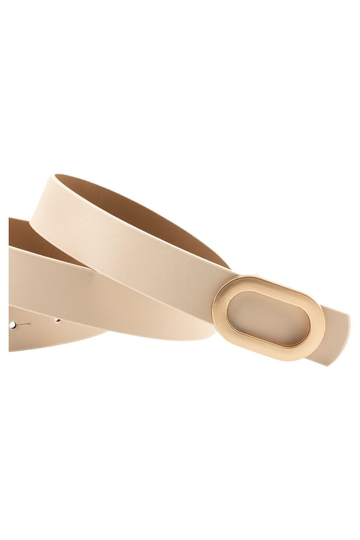 Kalın Oval Tokalı 4lü Set Kadın Kemeri