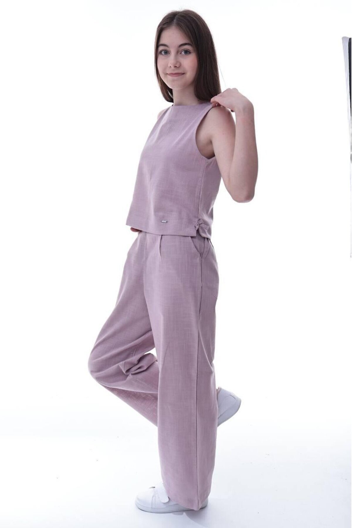 Kız Çocuk İkili Takım Pembe