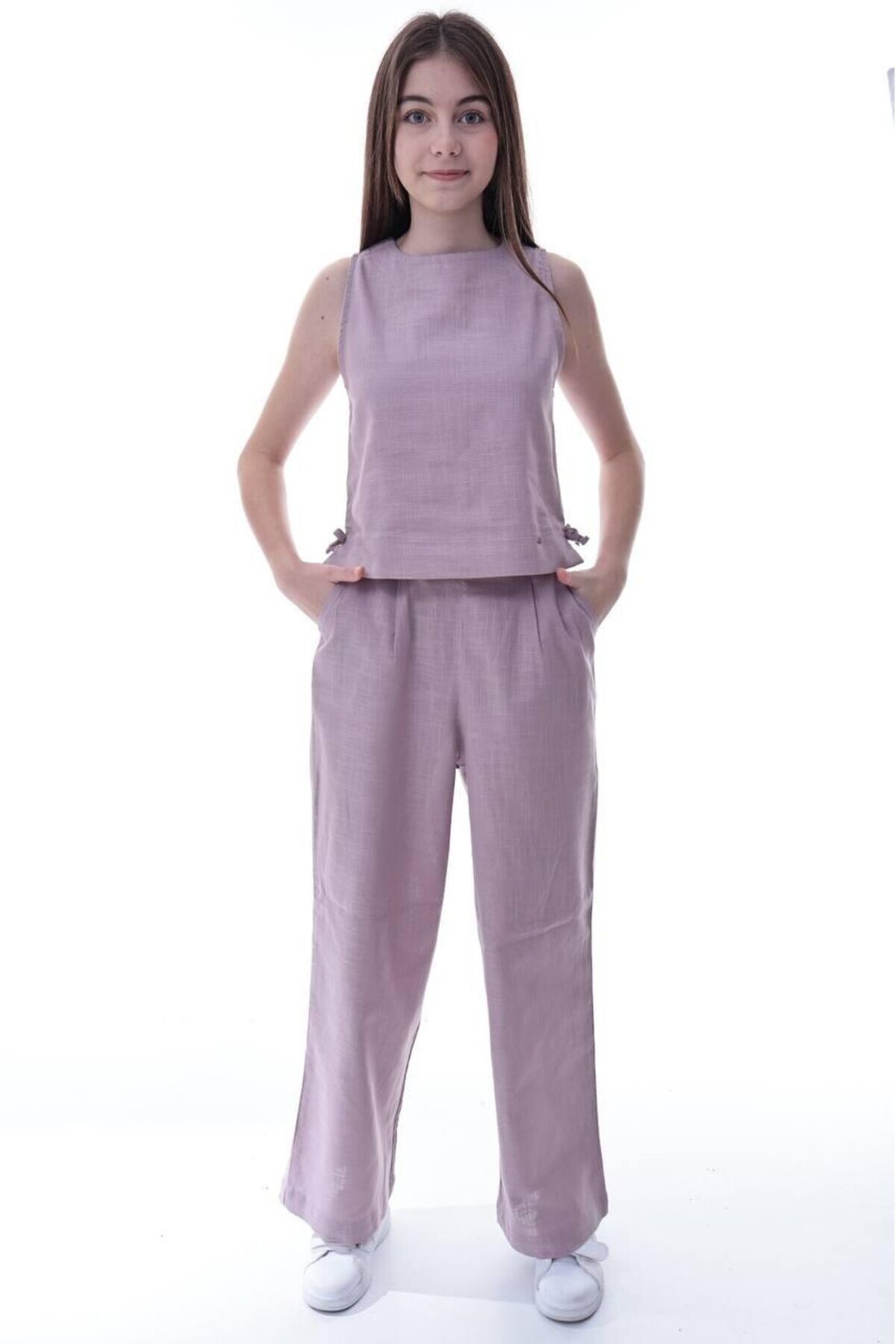 Kız Çocuk İkili Takım Pembe