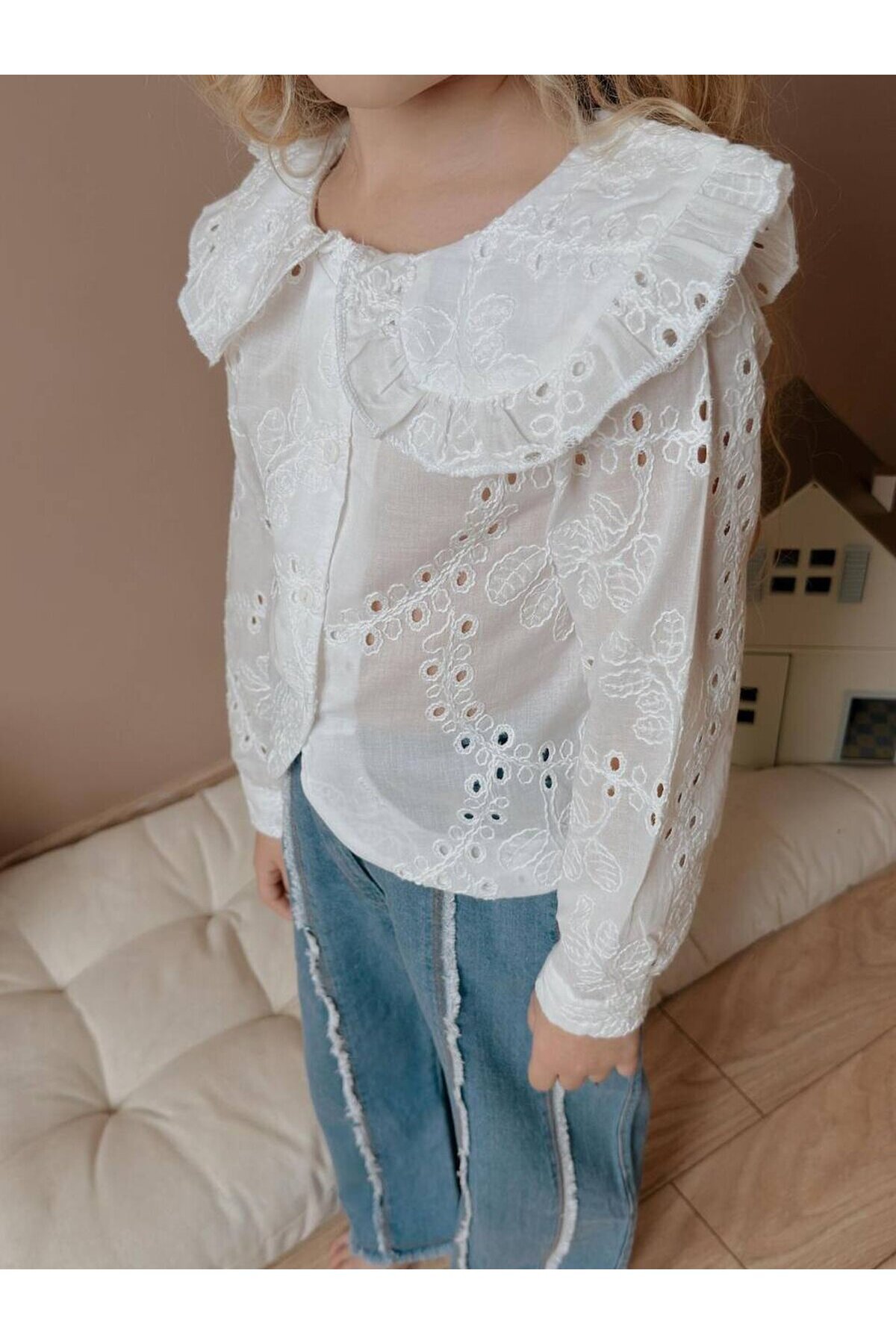 Kız Çocuk Pantalon Bluz Alt Üst Takım