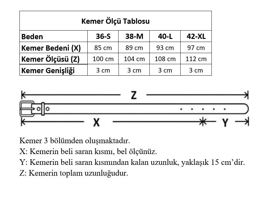 Siyah-Bej 2li Kabartma Tokalı Deri Görünümlü Kadın Kemer