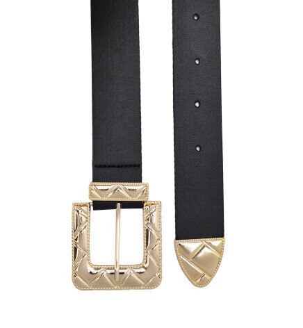 Siyah Tokalı Kadın Kemer