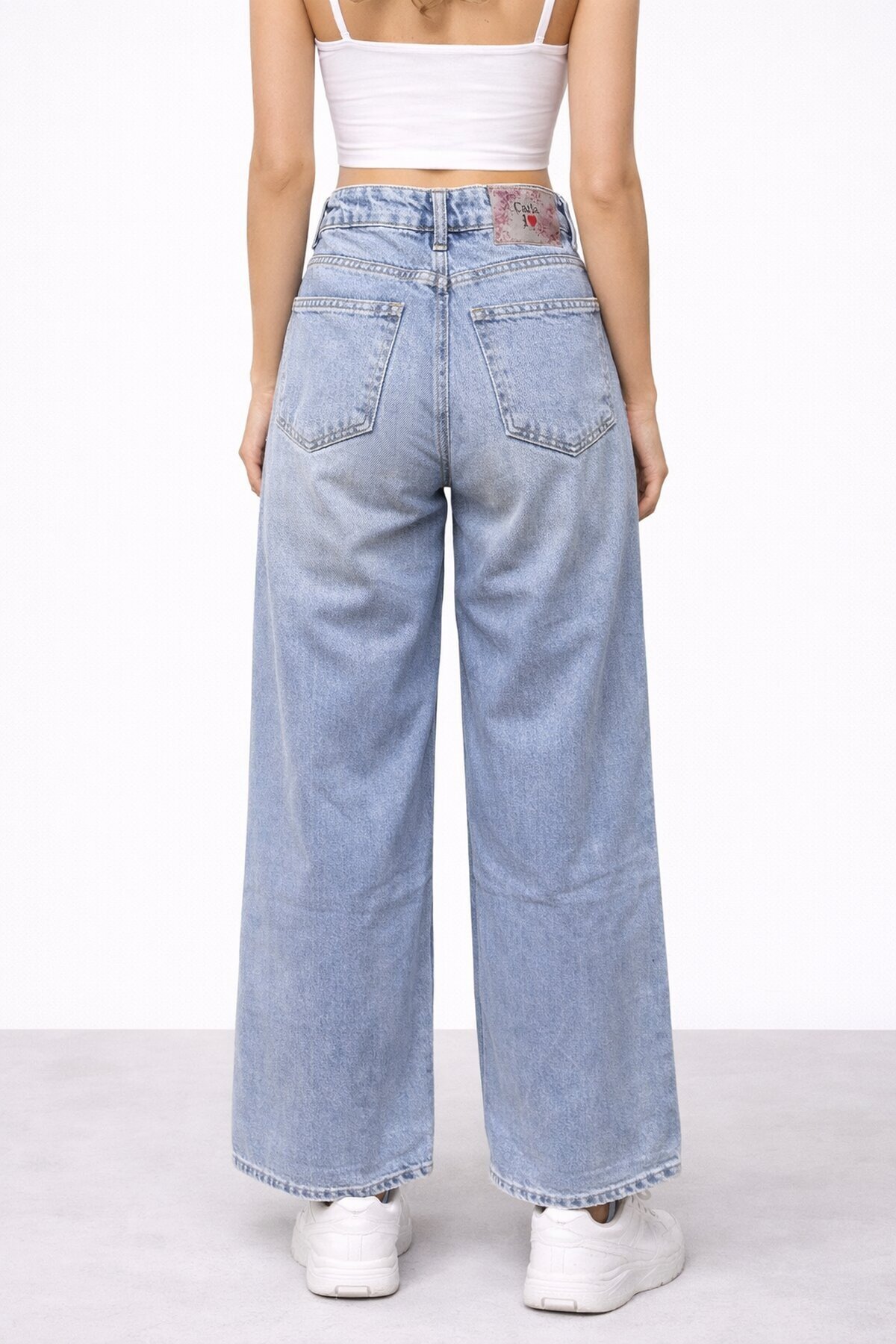 Wide Leg Açık Mavi Jean