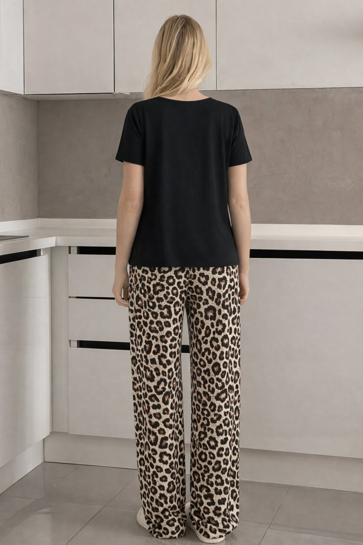 Kısa Kollu Konfor Pijama Takımı