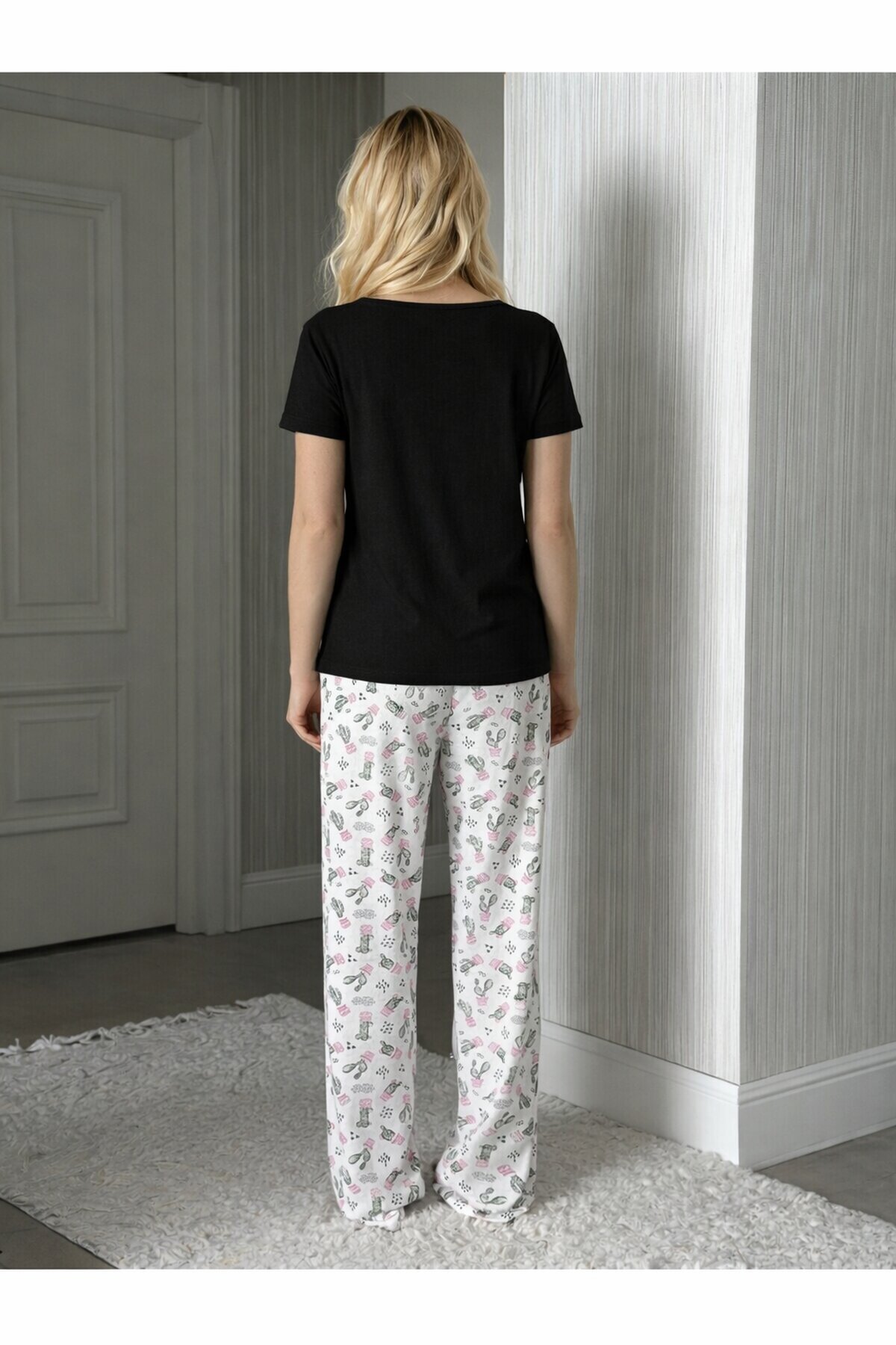 Kısa Kollu Konfor Pijama Takımı