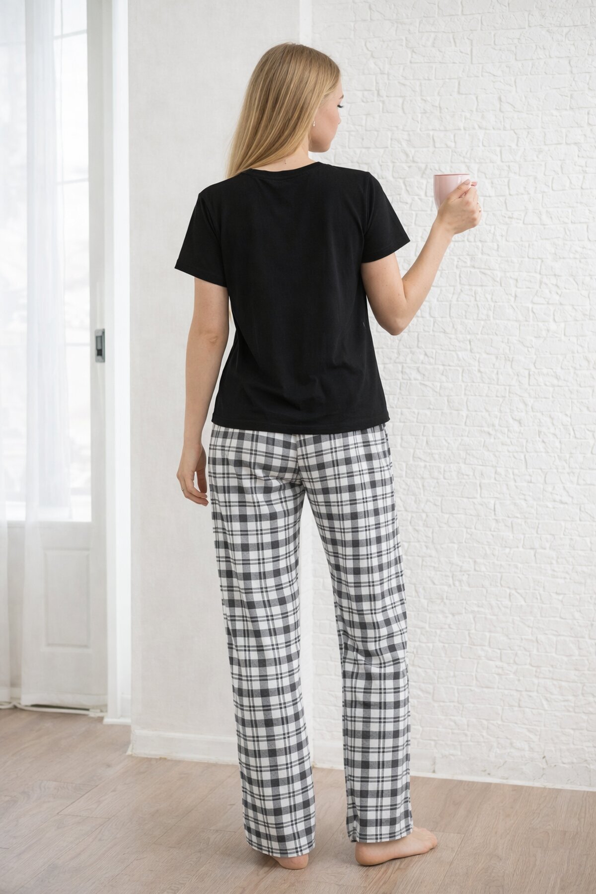 Kısa Kollu Konfor Pijama Takımı