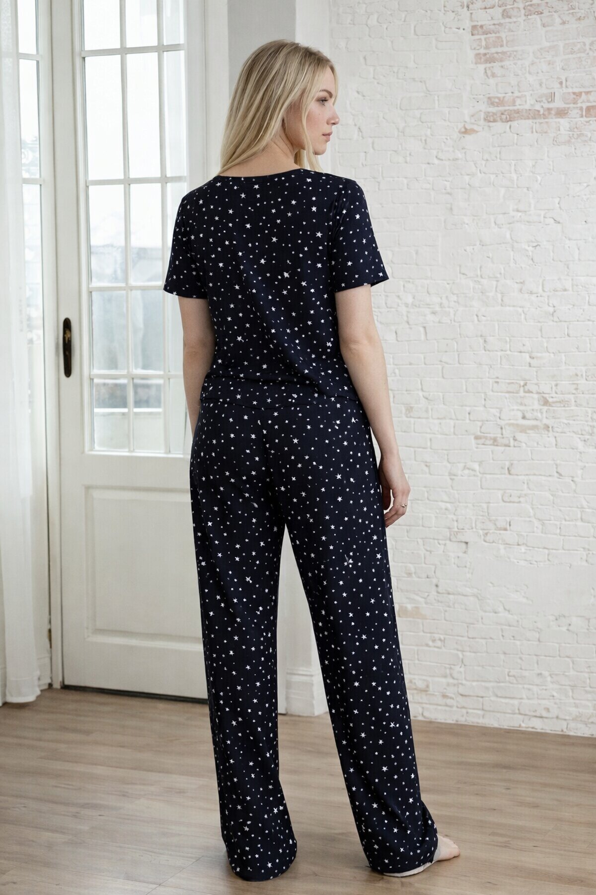 Kısa Kollu Konfor Pijama Takımı