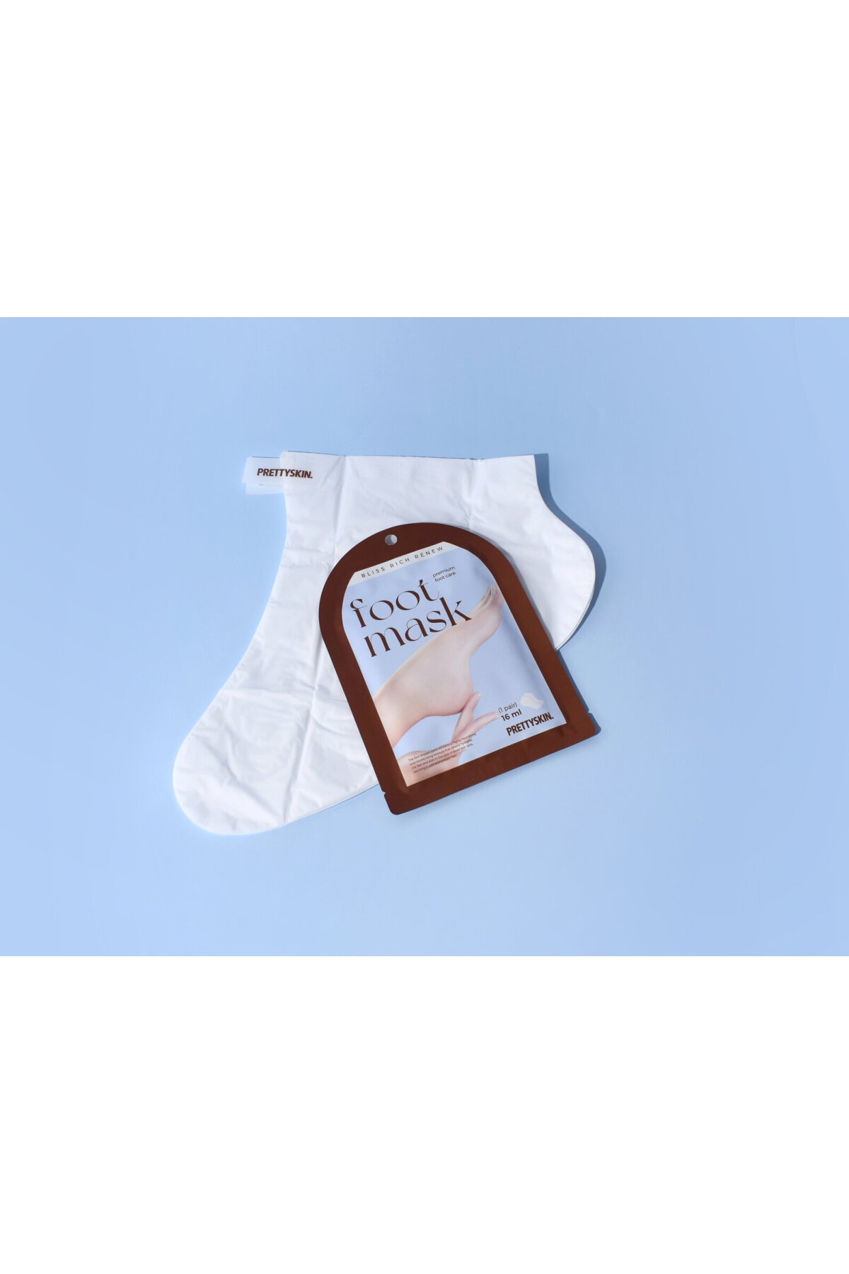 PRETTYSKIN Bliss Rich Renew Foot Mask 16 ml | Nemlendirici Ayak Bakım Maskesi 3lü Set