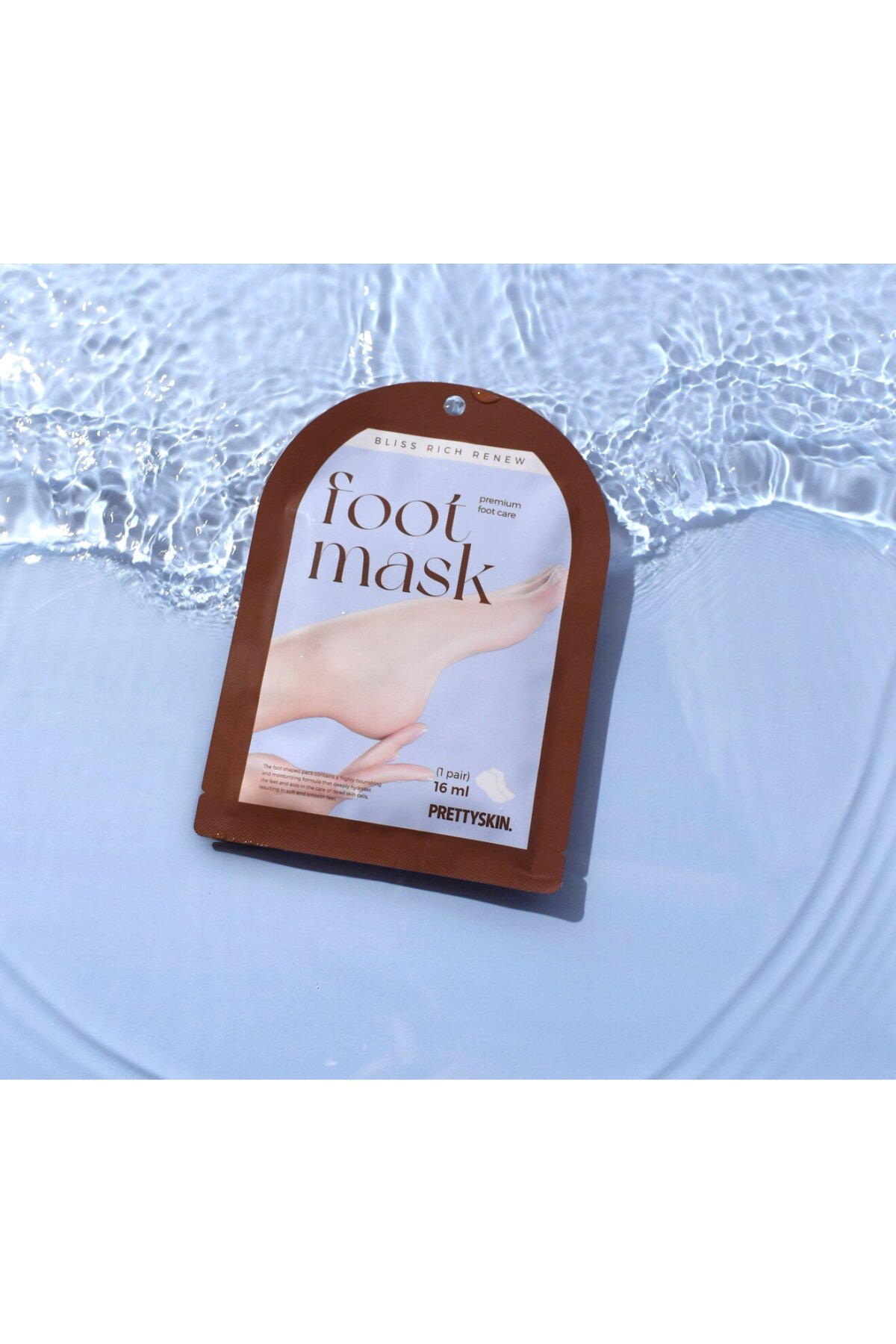 PRETTYSKIN Bliss Rich Renew Foot Mask 16 ml | Nemlendirici Ayak Bakım Maskesi 3lü Set