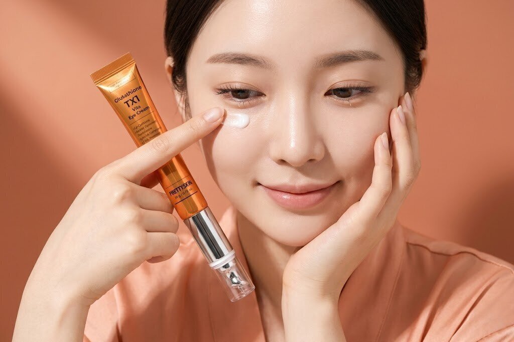 PRETTYSKIN Glutathione TX1 Vita Eye Cream & Glutathione TX1 Vita Serum