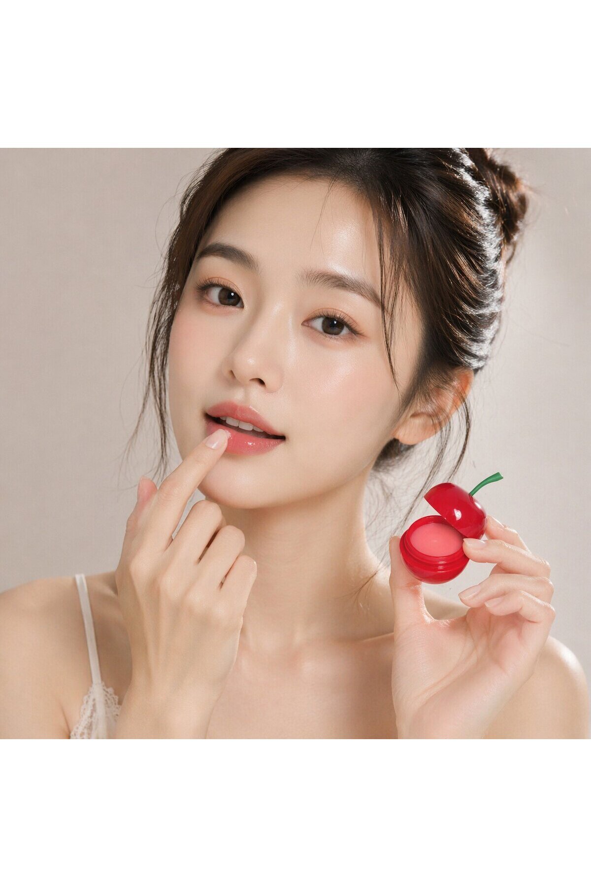 PRETTYSKIN Peach Lip Balm  & Cherry Lip Balm