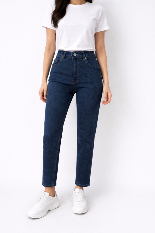 Kadın Esnek Dar Paça Jean