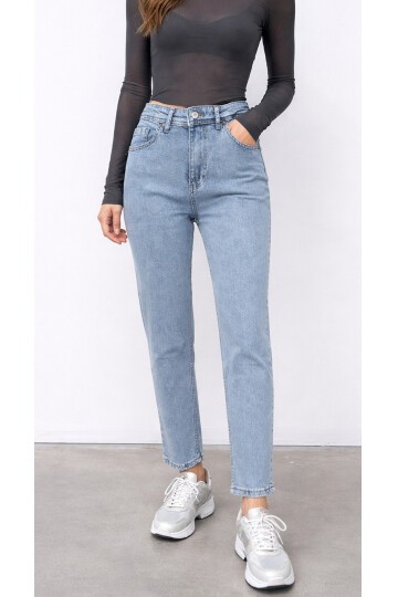 Açık Mavi Esnek Jean