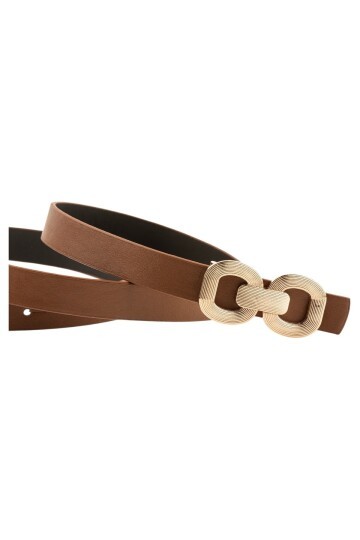 Bağ Tokalı İkili set siyah_taba Kadın Kemeri