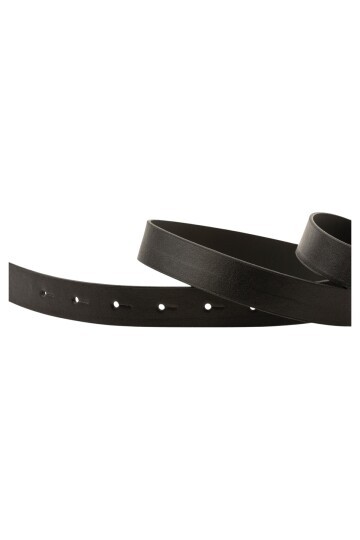 Çift Kare Tokalı İkili Set Siyah_Taba Kadın Kemer