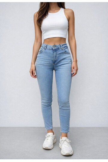 Esnek Dar Paça Jean