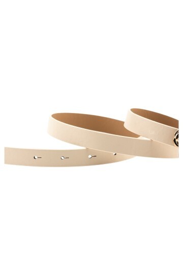 GÜL Tokalı Bej Kadın Kemeri