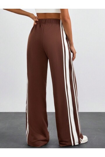 İki İplik Şerit Detay Eşofman Altı