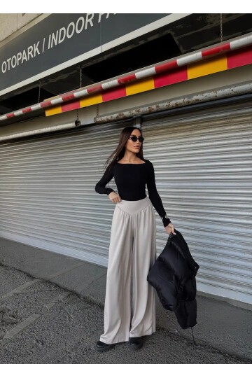 İspanyol Paça Oysho Kumaş Pantolon