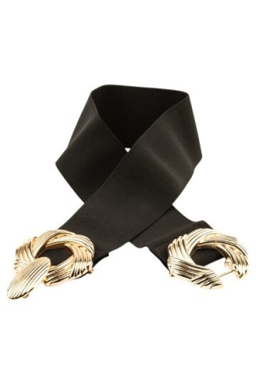 Kadın Burgu Tokalı Lastikli Kemer 20094