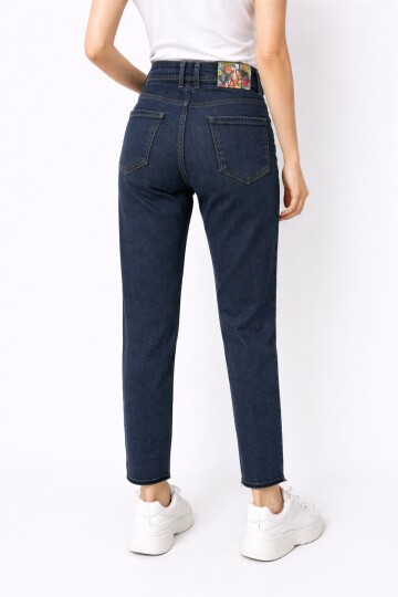 Kadın Esnek Dar Paça Jean