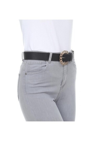 Kadın Zincir Desen Tokalı Kemer