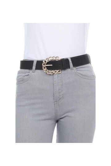 Kadın Zincir Desen Tokalı Kemer