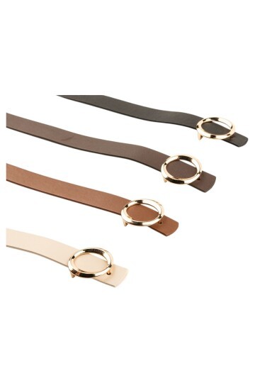 Kalın Halka Tokalı 4lü Set Kadın Kemeri